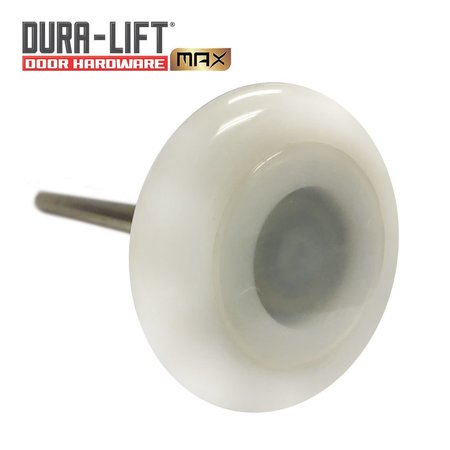 DURA-LIFT Ultra-Life Max 3 in. Nylon Garage Door Roller w Sealed 6201ZZ Bearing & 7 in. Steel Stem (10-Pack) DLMR6201ZZ7